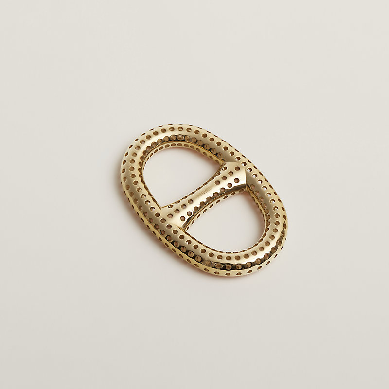 Chaine d'Ancre Perforee scarf 90 ring | Hermès Australia